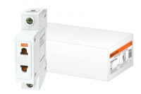 TDM розетка на DIN-рейку РД-47 1P 10А SQ0209-0002
