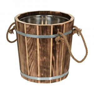 Запарник 12л, вставка нерж сталь, липа 33239 Банные штучки