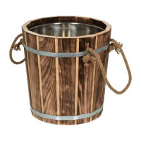 Запарник 12л, вставка нерж сталь, липа 33239 Банные штучки