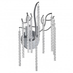 LUMION 6521/2W CLASSI LN23 серебристый Бра E14 2x40W 220V MISS