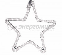 Фигура (дюралайт) &quot;Звездочка&quot; 40LED, 30*28см, тепл.белый IP65 Neon-Night 501-211