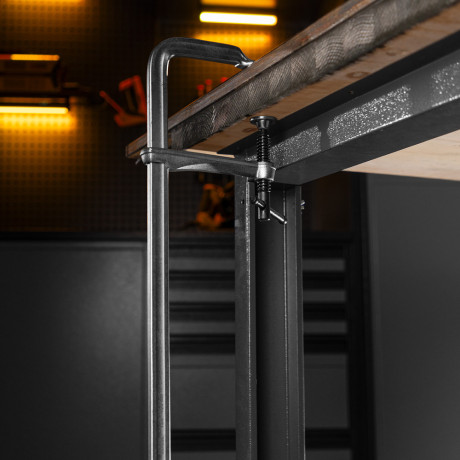 Струбцина F-образная, 80x400мм, кованая Denzel