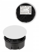 TDM коробка распред. У191 СУ D102х15 для твердых стен, крышка, IP20, инд. штрихкод SQ1402-1191