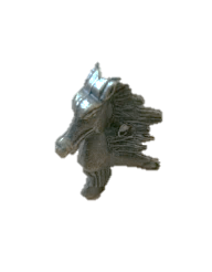 Ножка для шкатулки №11 "Конь" 38х25мм, бронза