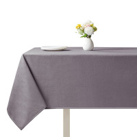 PROVANCE Birds Скатерть текстильная 110х140см лён с водоотт. пропиткой, 100% пэ, пыльный сиреневый