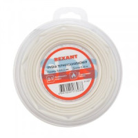 REXANT Трубка термоусадка ТУТ 5/2,5 мм белая, l ролика=2.44м (8ft) BL 29-0021