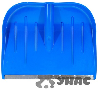 Лопата снег. пласт с пл. 460х370 Аляска d40 син. (10)