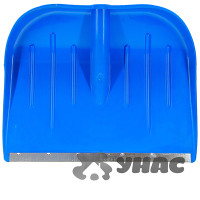 Лопата снег. пласт с пл. 460х370 Аляска d40 син. (10)