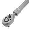 Ключ-трещотка телескопический 1/2", 300-430 мм, 72 зуба, с быстрым сбросом Сибртех