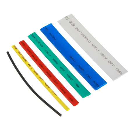 ЕРМАК Термоусадочные трубки 100 шт в пласт кейсе