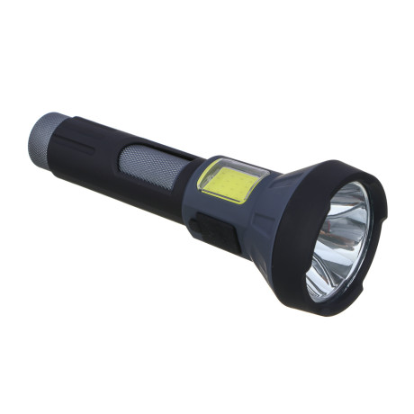 ЕРМАК Фонарь рабочий, LED СОВ, 4 режима, 600мАч,USB,металл,пластик, 160х58х60 мм,функция Power-bank