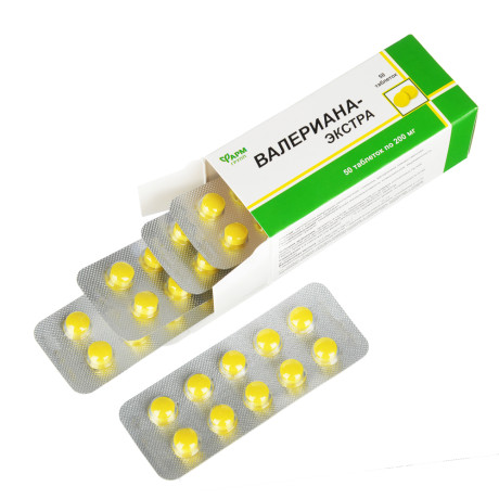 БАД Валериана-экстра, табл 200мг № 50