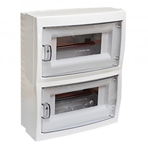 STEKKER Бокс настенный 16 мод., пластик, IP20, серия Standart EBX50-3/16-20 39648