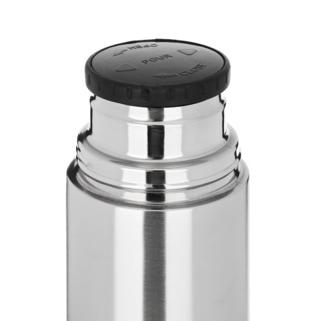 VETTA Термос 1,00л "Буллет" для напитков, серебристый, нержавеющая сталь