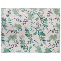 Коврик д/сушки посуды 38*50см, прорезиненное основание, микрофибра 105615 Рыжий кот