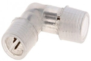 Муфта "L" д/дюралайта KOC-DL-3W13-CL, 13мм, чейзинг(3W), 10шт/уп, цена за шт, отгрузка уп. Космос