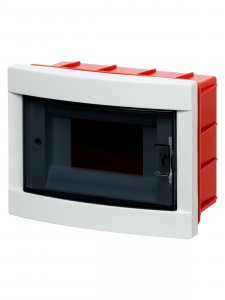 TDM бокс (корпус) пластик ЩРВ-ПМ- 6 мод. встраиваемый белый IP40, Народный SQ0921-0003