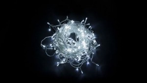 Feron Гирлянда-бахрома 230V 200LED 5000K строб эффект длина 4,5м, IP44,  шнур 3м , CL22 32347