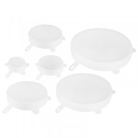 Крышка универсальная д/банок UNICOVER, 6 шт/набор, силикон 107651 Mallony