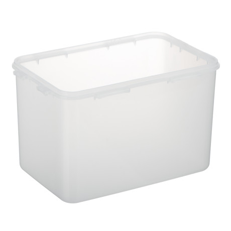 Контейнер герметичный для СВЧ с защелками, 2,2л, 205х135х130мм, пластик