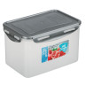 Контейнер герметичный для СВЧ с защелками, 2,2л, 205х135х130мм, пластик