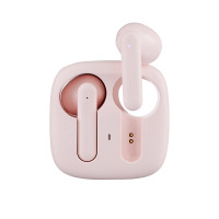 BY Наушники беспроводные TWS AirBuds, вкладыши, 25/200 мАч, BT5.3, розовый