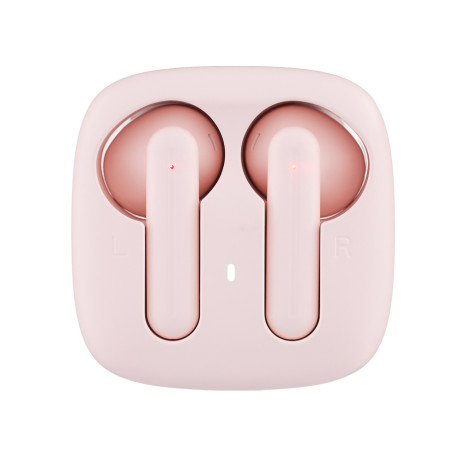 BY Наушники беспроводные TWS AirBuds, вкладыши, 25/200 мАч, BT5.3, розовый