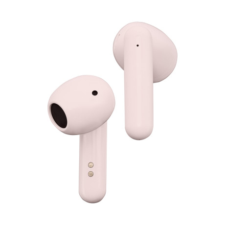 BY Наушники беспроводные TWS AirBuds, вкладыши, 25/200 мАч, BT5.3, розовый