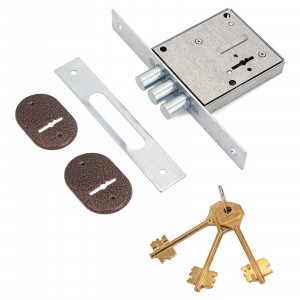 Симеко БИФ 0010*3  Замок врезной б/руч (20)