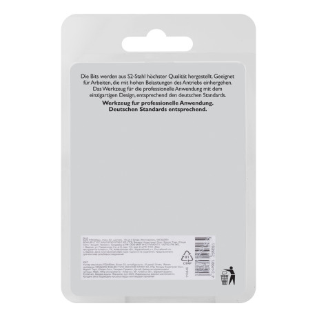 Бита PZ2х50мм, сталь S2, шестигр., 10 шт. Gross