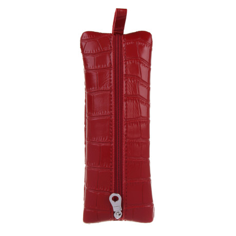 ЮL Ключница на молнии, ПУ, 17х6,5см, 3 цвета