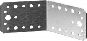 Крепежный угол ЗУБР "МАСТЕР" 135град, 65х90х90мм, 1шт