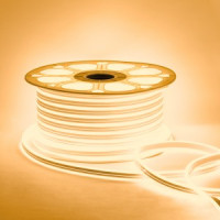 APEYRON неон св/д гибкий (2стор.)220V 6W/m 120led/m IP65 3000K 2K 150lm/m 8x16 (50м цена за1м) 17-21