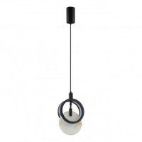 ODEON LIGHT 5422/17L HIGHTECH ODL_EX25 105 черн /мет./алебастр Подвес LED 17W 3000K 986lm MERCURY