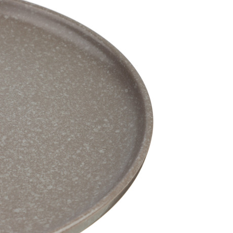 MILLIMI Тарелка подстановочная 26.5х2.8см, керамика, серый