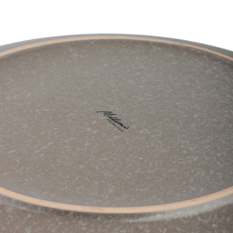 MILLIMI Тарелка подстановочная 26.5х2.8см, керамика, серый