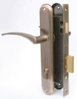 АЛЛЮР 0211 AC ст.медь Замок врезной с/руч (10)