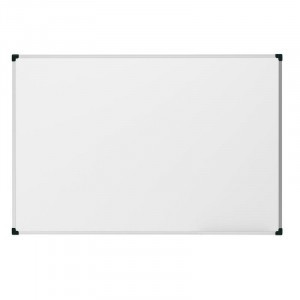 Доска магнитно-маркерная Attache Economy 60х90 мет.бел. профиль черн.угл 918138