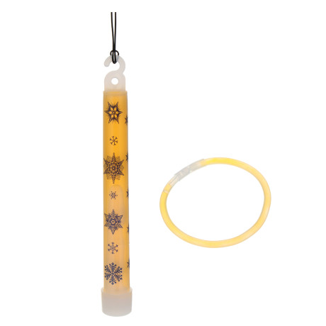 СНОУ БУМ Набор неоновых аксессуаров, палочка-подвеска 15,5 см и браслет 20 см, пластик