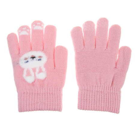 GALANTE Перчатки детские с начесом, р.14, 30%полиамид, 30%акрил, 40%полиэстер, цв.в ас-те, ОЗ25-32