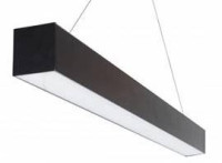 Ultraflash св-к св/д подвесной офисн 40W(4000lm) 4000K 4K 1185x70x60 мет/поликарб/черн IP20 LPL-6005