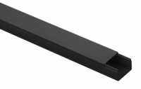 ЭРА кабель-канал ПВХ черный 25х16 2м (50м в уп., цена за 1м) KK-B-25-16 61740