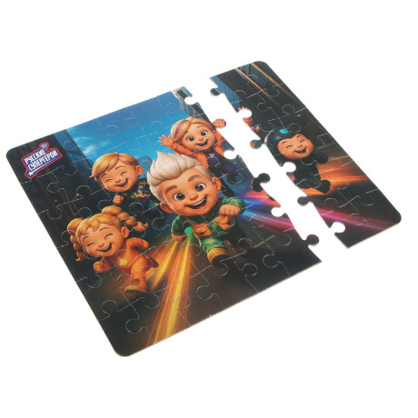 BY Русские Супергерои Пазл, 48 элементов, 14x19 см, картон, 4 дизайна