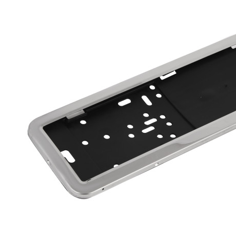 Держатель номера пластик+нерж.сталь 8050 (1 шт.)