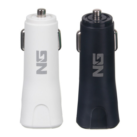 ЕРМАК Зарядное устройство в авто, USB QC3.0+PD, 5V-3A, 9V-3A, 12V-2,5A, металл