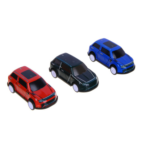 ИГРОЛЕНД Набор металлических машинок "Сити-драйв", металл, PP, 29,5х19х4,5 см