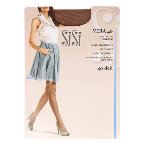 Колготки женские Sisi 40 DEN, размер 4 (L), цвет Daino/Miele