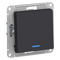 Systeme Electric AtlasDesign мех. выкл. СУ 1 кл. карбон (пл.осн., инд.) ATN001013 (5!)