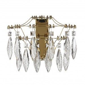 ODEON LIGHT 7000/25WL CLASSIC ODL_EX25 83 Бра хрусталь/сталь IP20 LED 25W 4000K 220-240V FLAMENCO