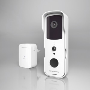 Elektrostandard видеозвонок Умный дом 50x38x147 пластик, накл., R 15м IP54 белый 76105/00 a059339